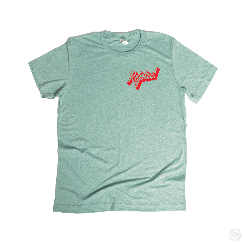 Rejoice Tees - Left Chest Logo